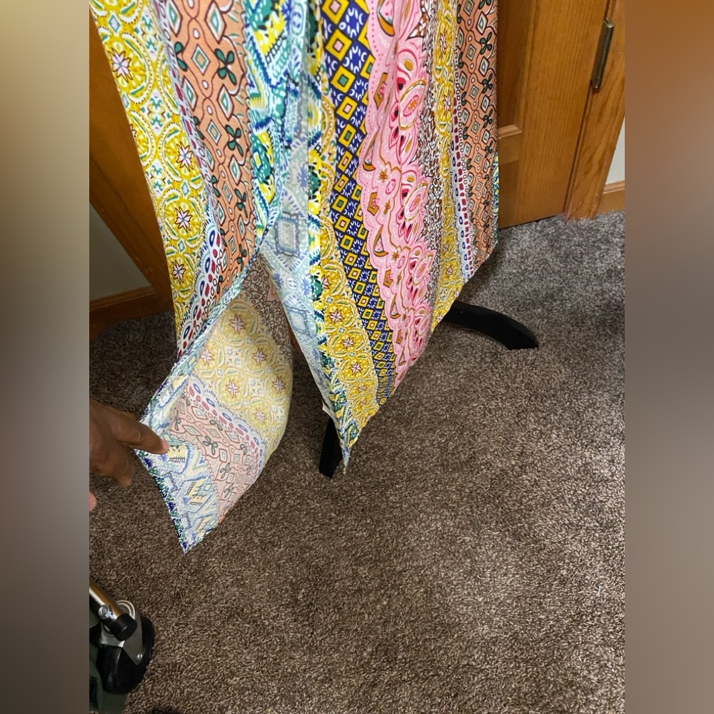NWOT Unbranded Multicolor Bohemian Kimono - Picture 4 of 5